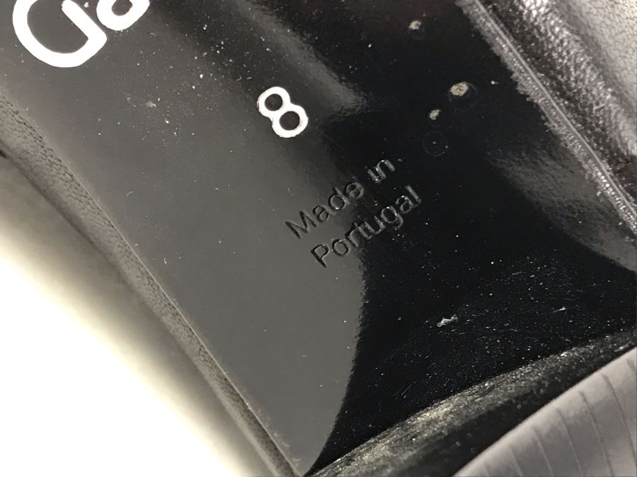 Women's Gabor Black Leather Boots [Photo 7]