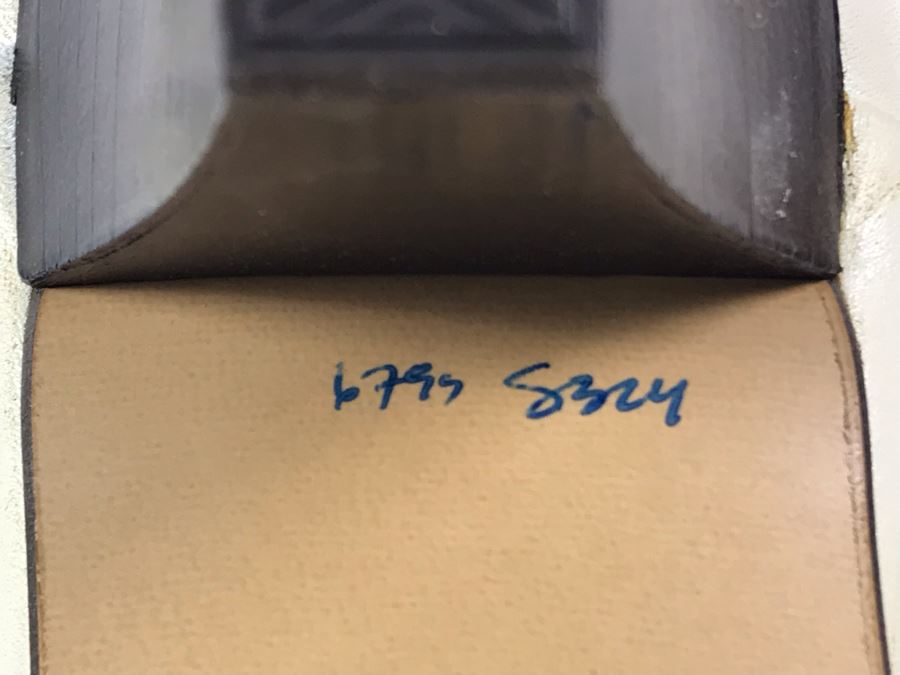 Women's Bandolino White Leather Boots Made In Italy [Photo 8]