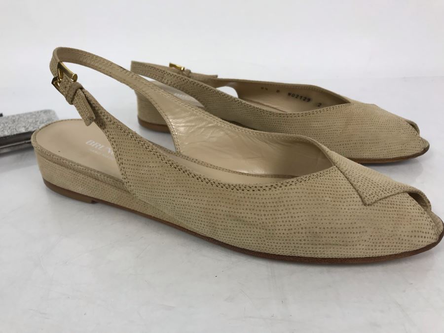 Women's Bruno Magli Italian Shoes Size 9.5 [Photo 3]