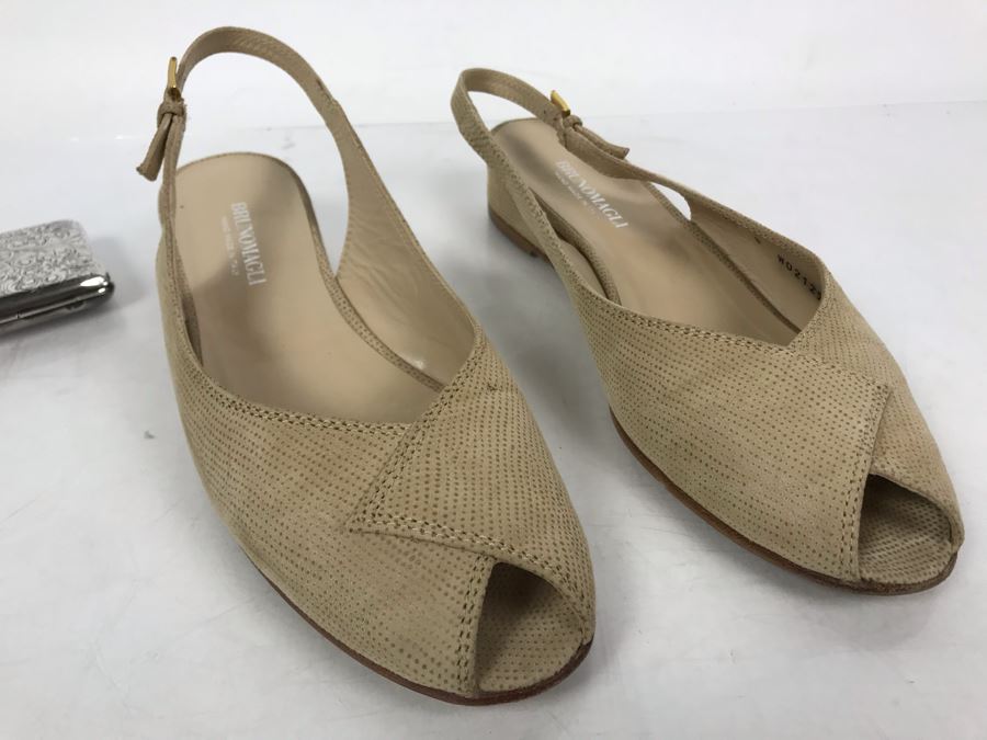 Women's Bruno Magli Italian Shoes Size 9.5 [Photo 4]