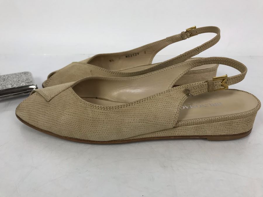 Women's Bruno Magli Italian Shoes Size 9.5 [Photo 5]