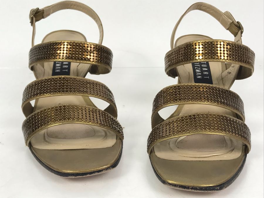 Women's Stuart Weitzman Italian Shoes Size 9 [Photo 5]