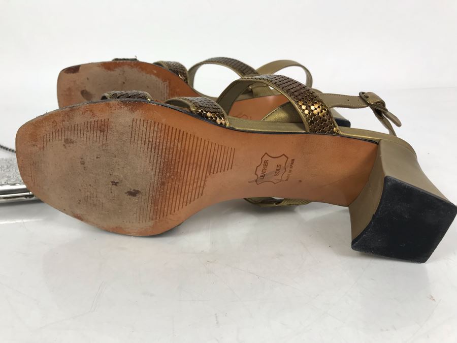 Women's Stuart Weitzman Italian Shoes Size 9 [Photo 7]