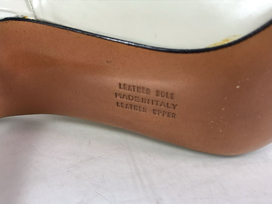 Women's Salvatore Ferragamo Italian Shoes Size 9 [Photo 7]