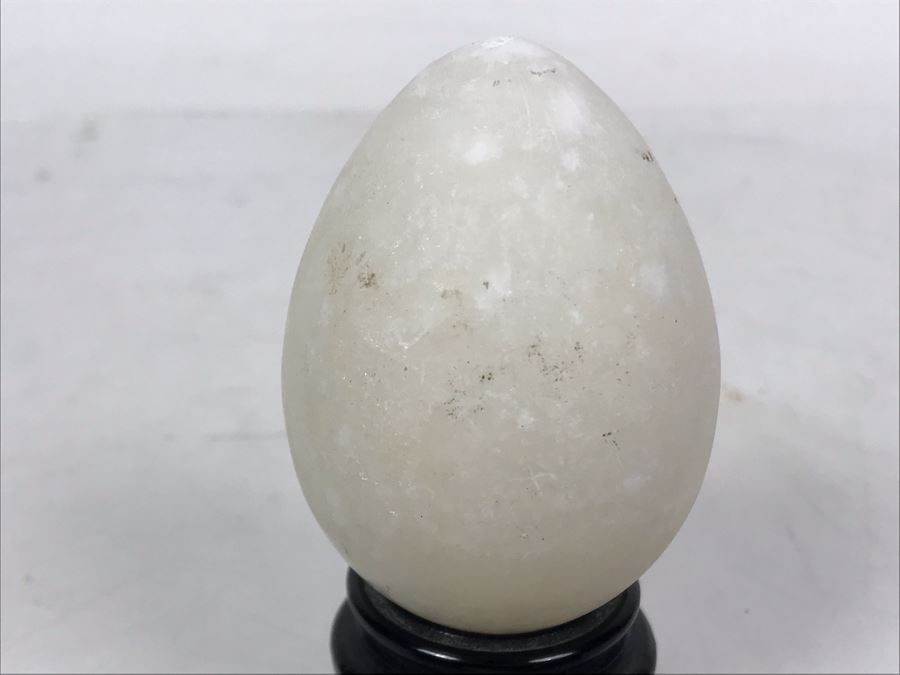 (3) Carved Stone Eggs And (2) Polished Stones [Photo 9]