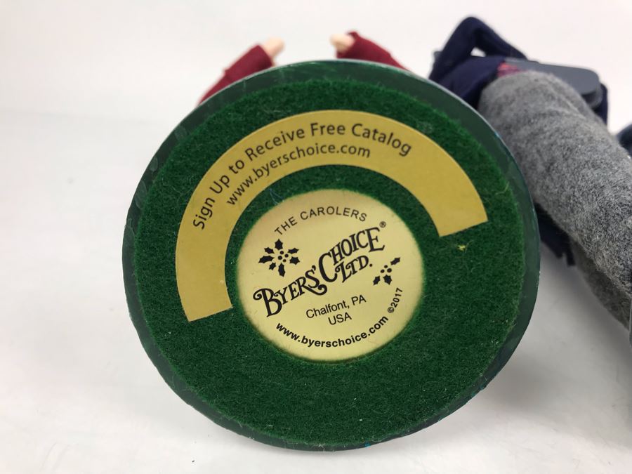 Set Of (3) Vintage The Carolers By Byers' Choice Ltd. [Photo 6]