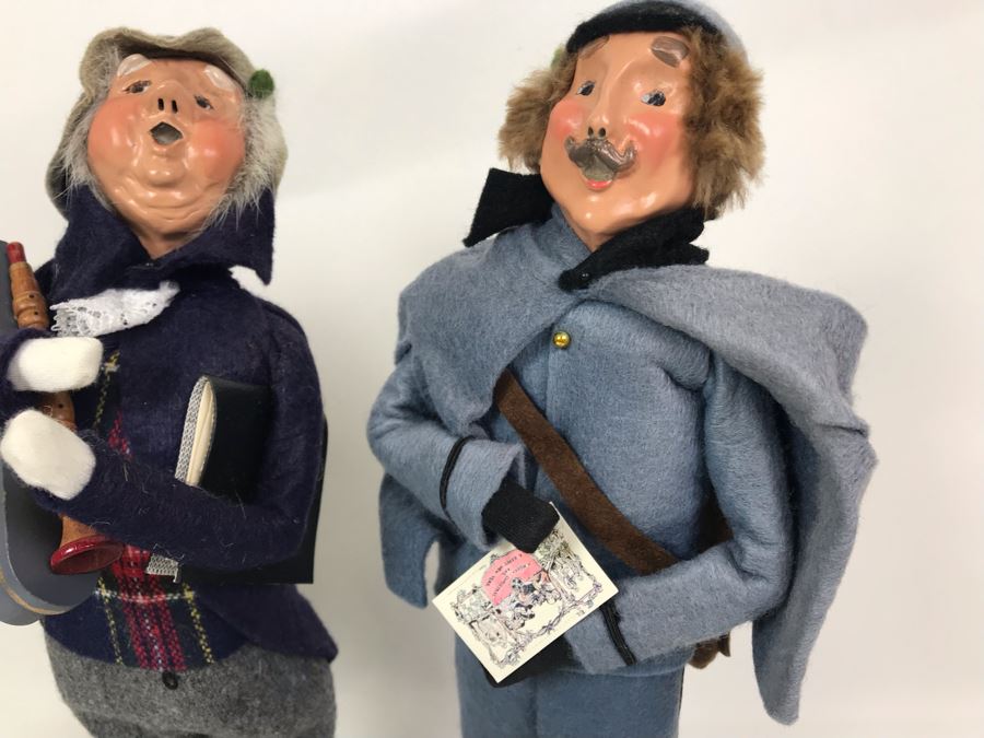 Set Of (3) Vintage The Carolers By Byers' Choice Ltd. [Photo 4]