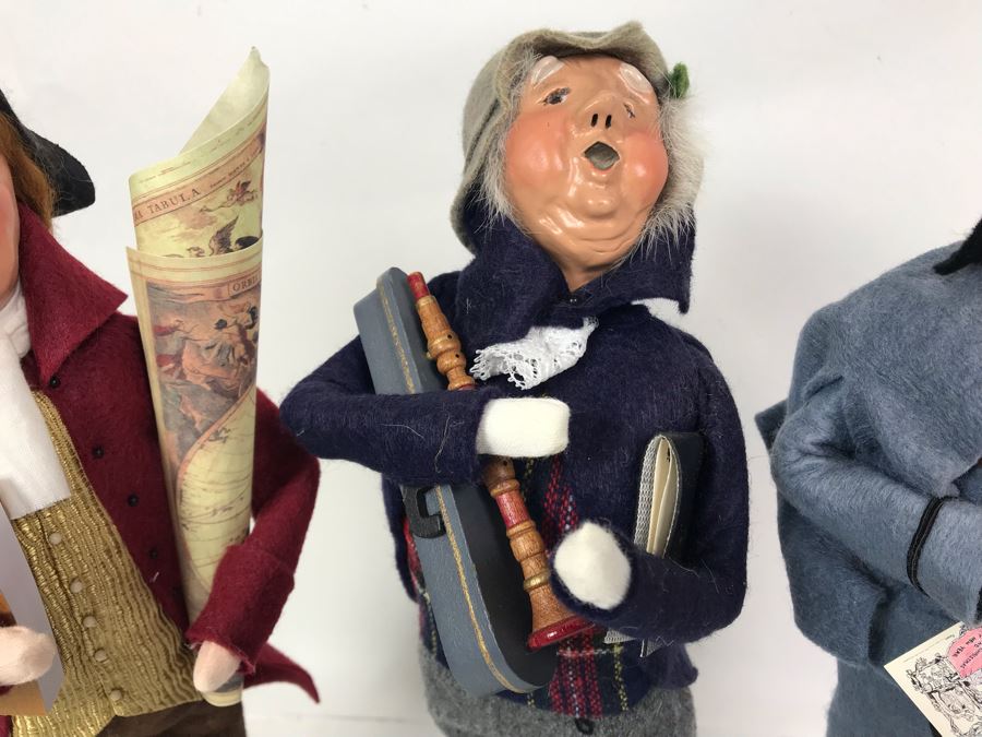 Set Of (3) Vintage The Carolers By Byers' Choice Ltd. [Photo 3]