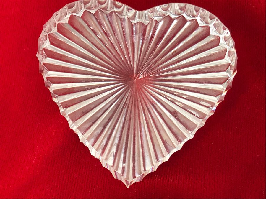 Waterford Crystal Heart Paperweight [Photo 3]
