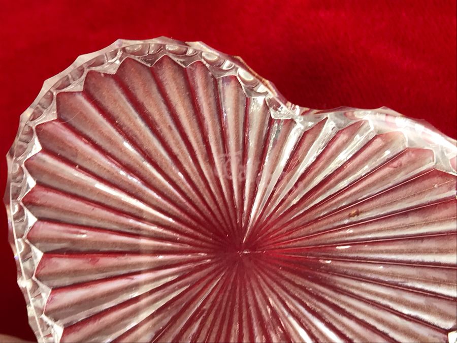 Waterford Crystal Heart Paperweight [Photo 4]