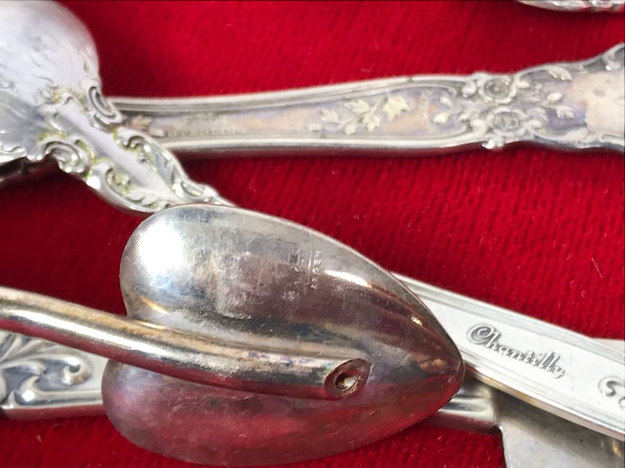 Various Sterling Silver Flatware 519g Sterling Silver Total Weight [Photo 15]