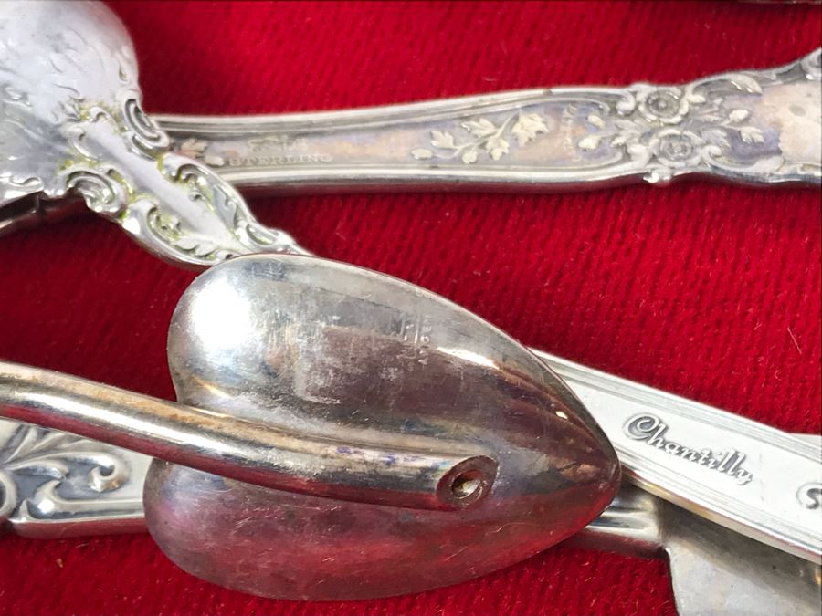 Various Sterling Silver Flatware 519g Sterling Silver Total Weight [Photo 16]