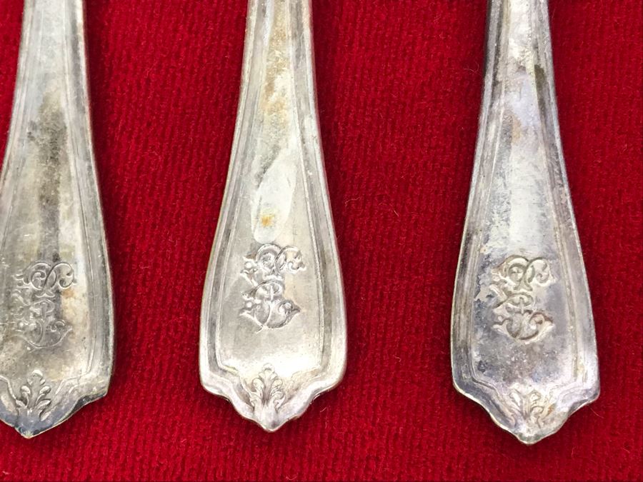 Various Sterling Silver Flatware 519g Sterling Silver Total Weight [Photo 21]