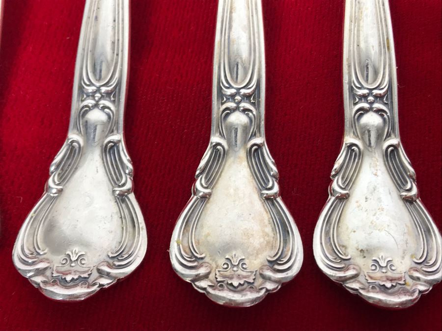 Various Sterling Silver Flatware 519g Sterling Silver Total Weight [Photo 7]
