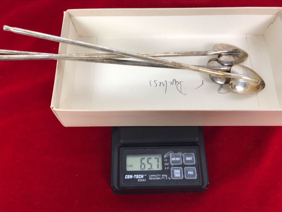 Various Sterling Silver Flatware 519g Sterling Silver Total Weight [Photo 18]