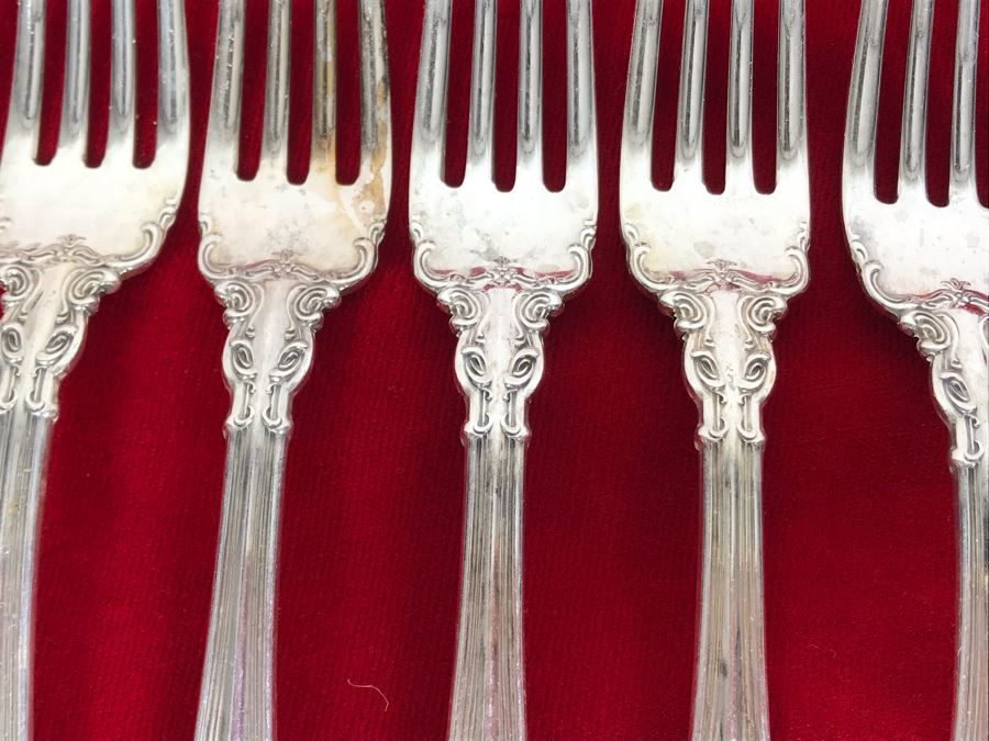 Various Sterling Silver Flatware 519g Sterling Silver Total Weight [Photo 8]