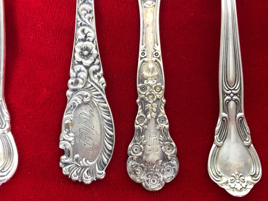 Various Sterling Silver Flatware 519g Sterling Silver Total Weight [Photo 5]