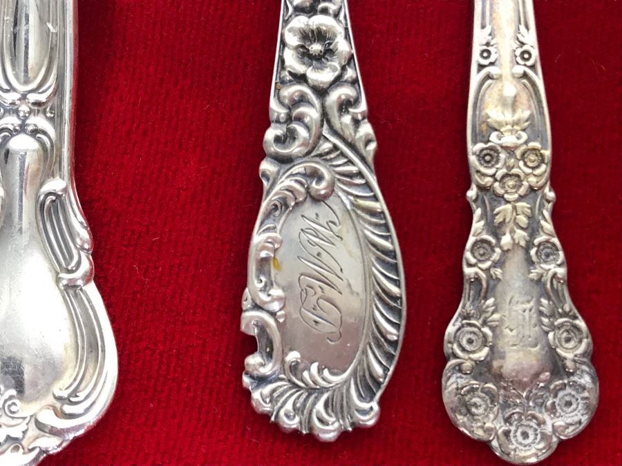 Various Sterling Silver Flatware 519g Sterling Silver Total Weight [Photo 4]