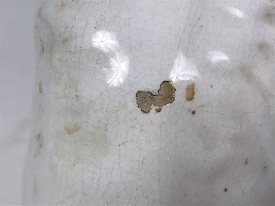 Pair Of Vintage English Staffordshire Dogs 10H [Photo 23]