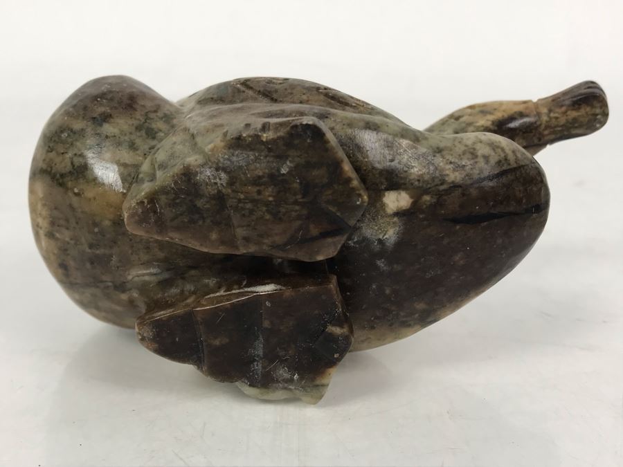Vintage Carved Stone Duck 5W X 2.5D X 3H [Photo 12]