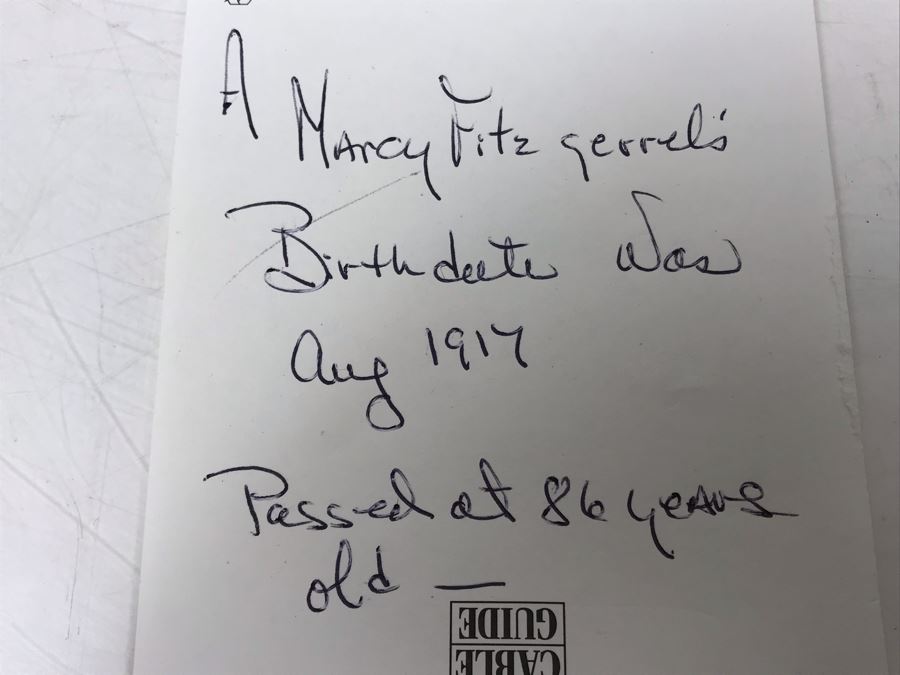 Original Signed Plein Air Oil Painting Of Laguna Titled 'Summer Road, Crystal Cove' By Marcy Fitzgerrell (1917-2003) (One Of First Woman Animators At Walt Disney Studios) 17 X 13 [Photo 20]