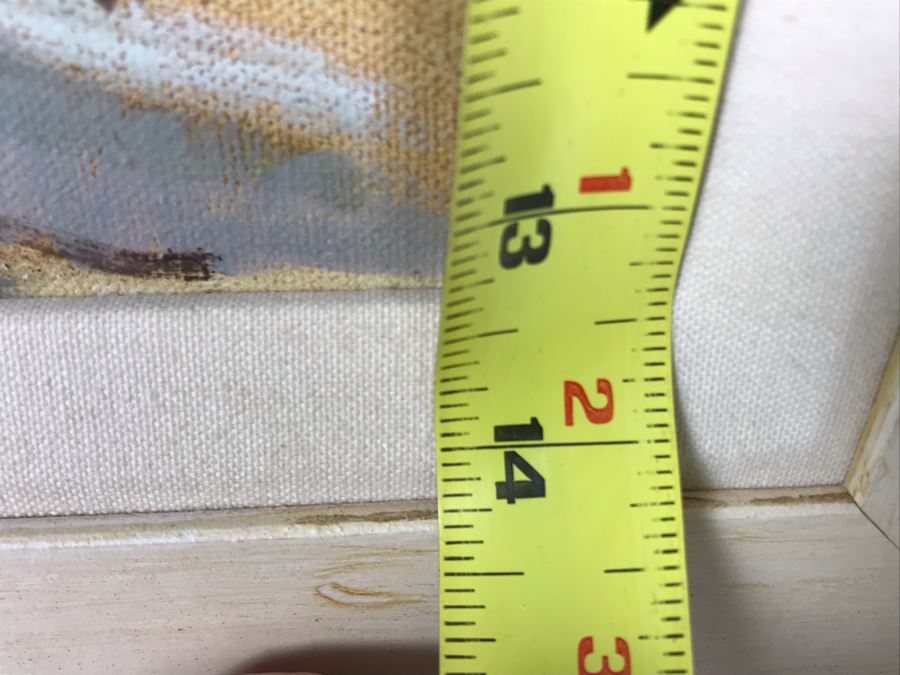 Original Signed Plein Air Oil Painting Of Laguna Titled 'Summer Road, Crystal Cove' By Marcy Fitzgerrell (1917-2003) (One Of First Woman Animators At Walt Disney Studios) 17 X 13 [Photo 22]