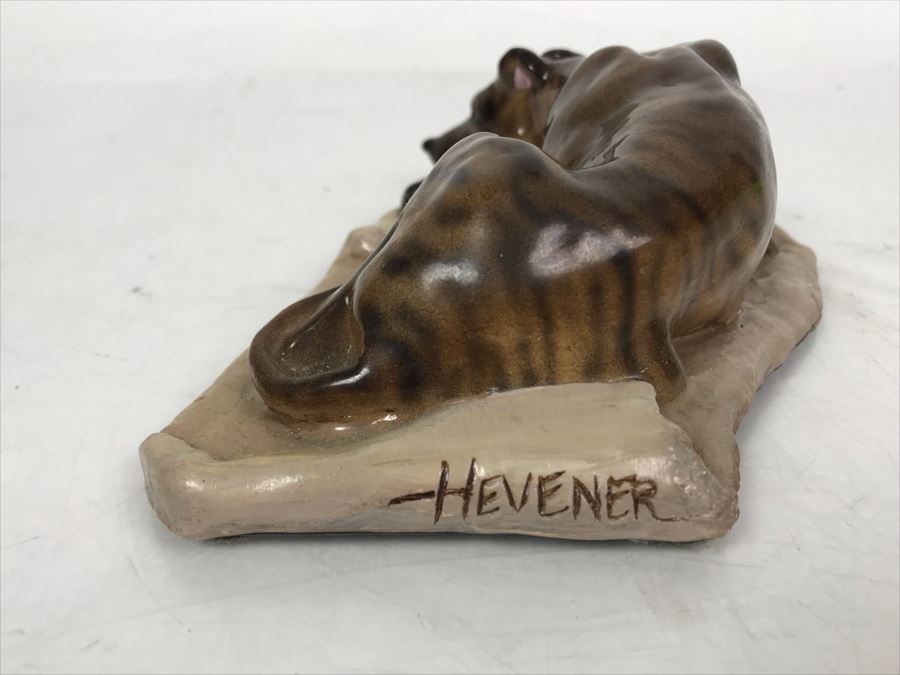 Limited Edition Greyhound Dog Figurine Titled 'Chasing A Dream' No. 74 Of 1,000 Signed Ron Hevener 6W X 4D  X 2H [Photo 6]