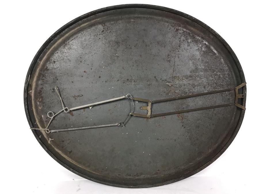 Old Beer Advertising Tin Litho Oval Tray [Photo 6]