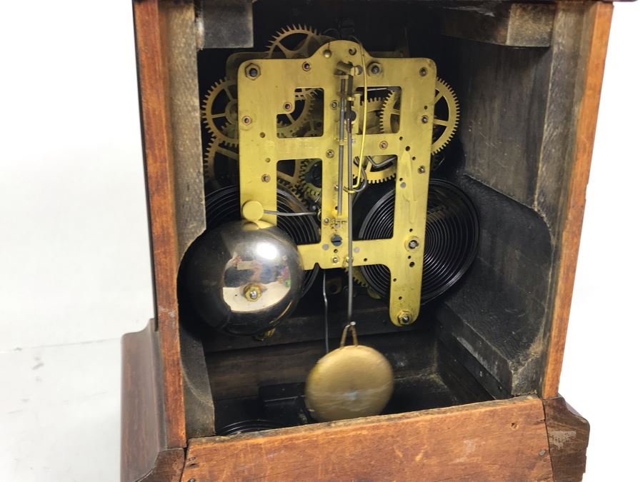 Working Vintage Seth Thomas Mantle Clock 9W X 6D X 11H [Photo 10]