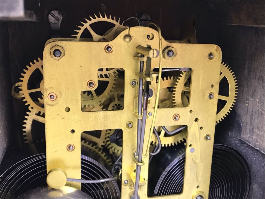 Working Vintage Seth Thomas Mantle Clock 9W X 6D X 11H [Photo 12]