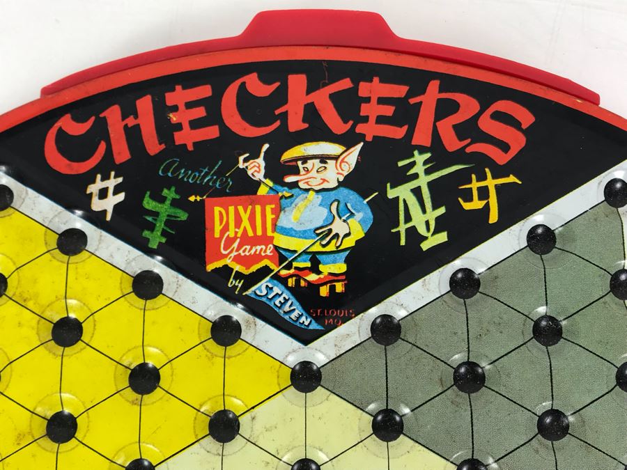 Vintage Chinese Checkers Pixie Game By Steven [Photo 3]