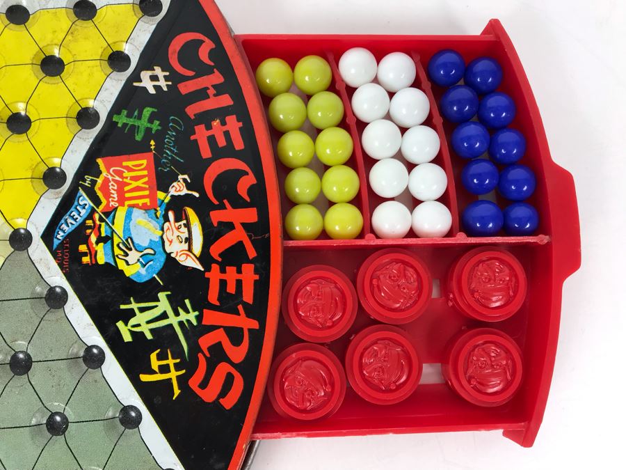 Vintage Chinese Checkers Pixie Game By Steven [Photo 9]