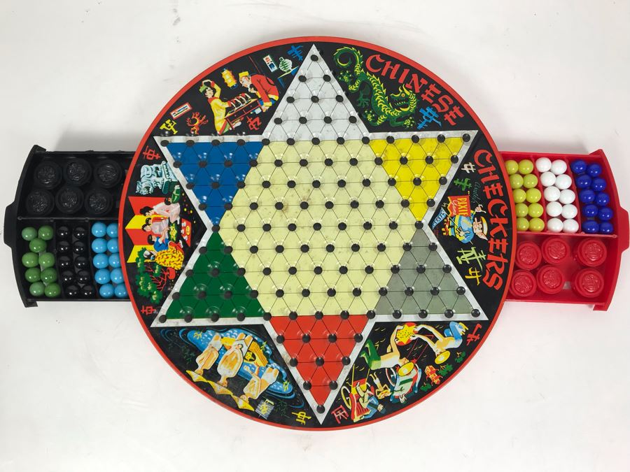 Vintage Chinese Checkers Pixie Game By Steven [Photo 8]