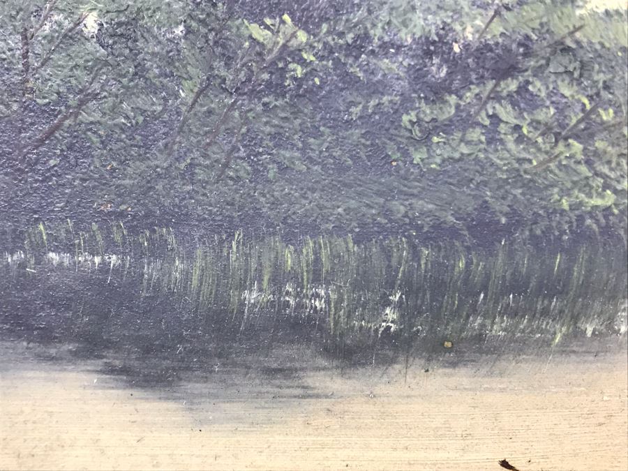 Vintage Original Plein Air Oil Painting 12 X 8 [Photo 6]