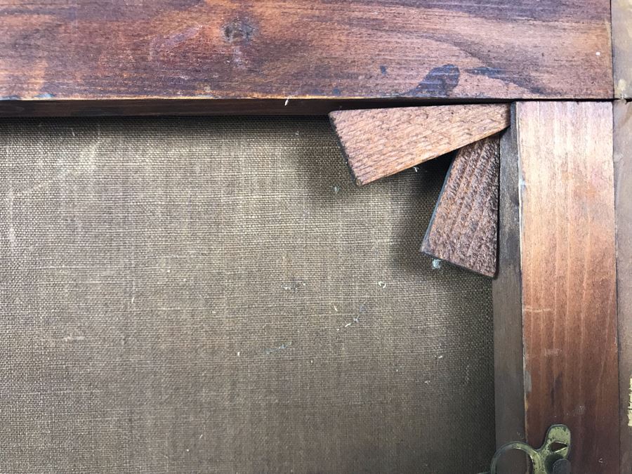 Antique Original Oil Painting Purchased In Massachusetts In 1964 [Photo 18]