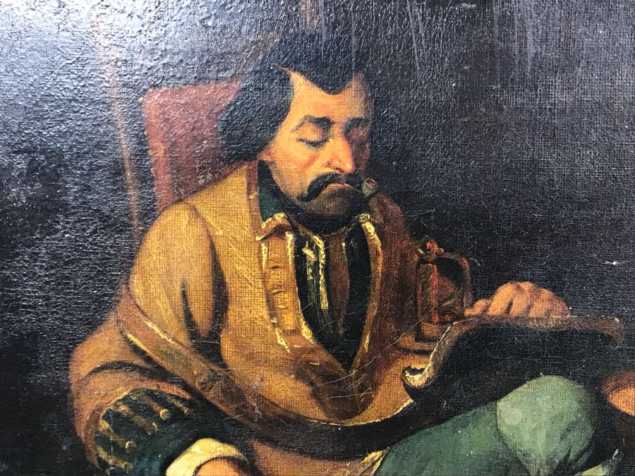 Antique Original Oil Painting Purchased In Massachusetts In 1964 [Photo 8]