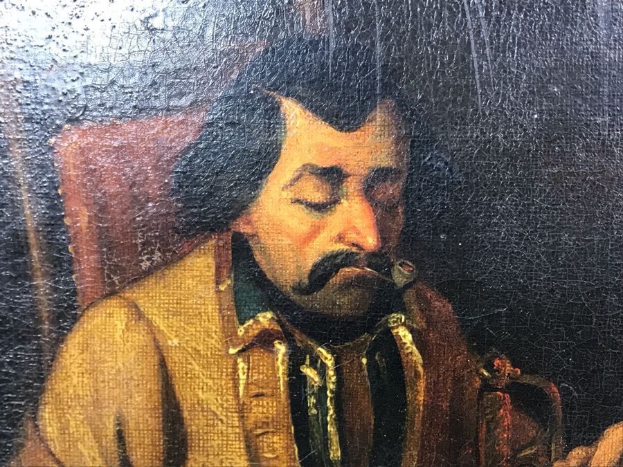 Antique Original Oil Painting Purchased In Massachusetts In 1964 [Photo 9]