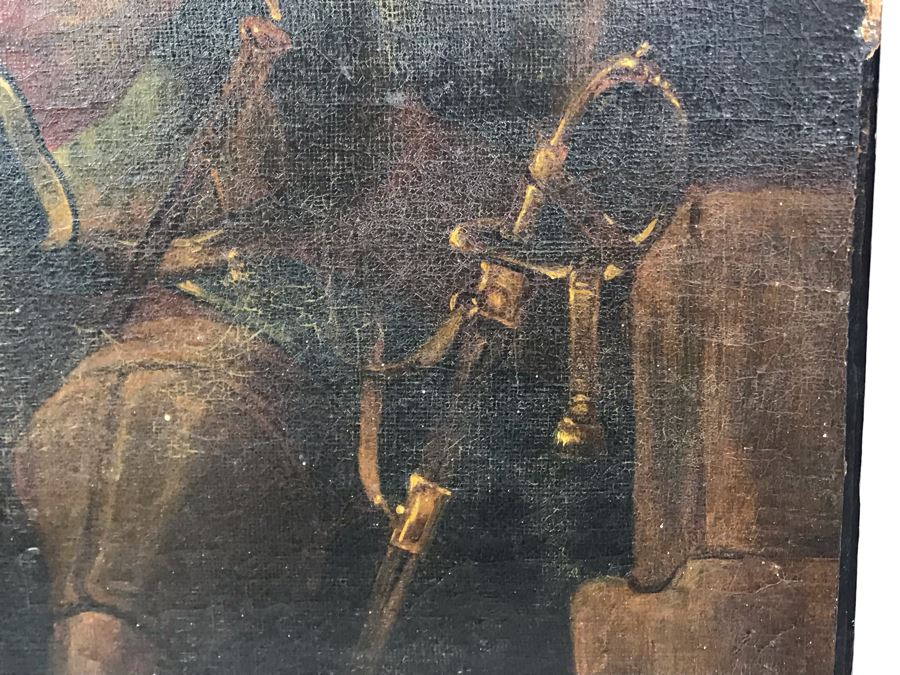 Antique Original Oil Painting Purchased In Massachusetts In 1964 [Photo 11]