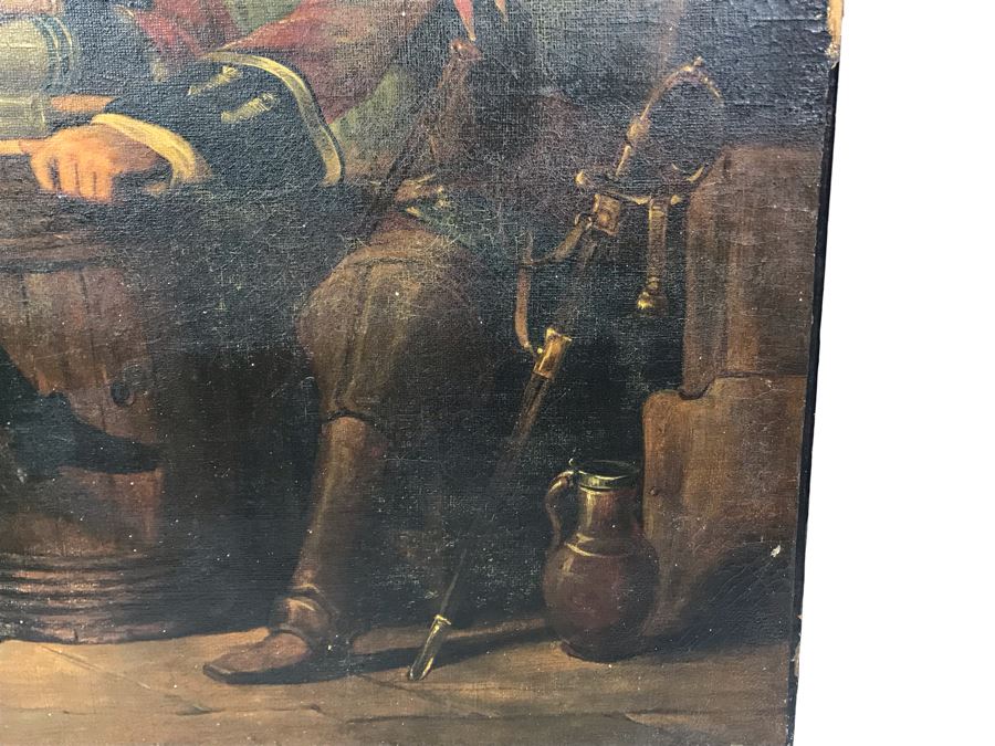 Antique Original Oil Painting Purchased In Massachusetts In 1964 [Photo 10]