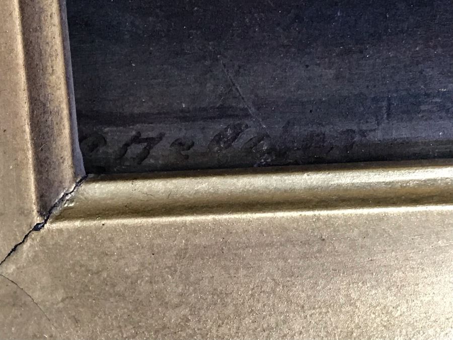 Original Oil Painting On Board By E. Melder In Stunning Gilded Frame 5 X 7 [Photo 10]