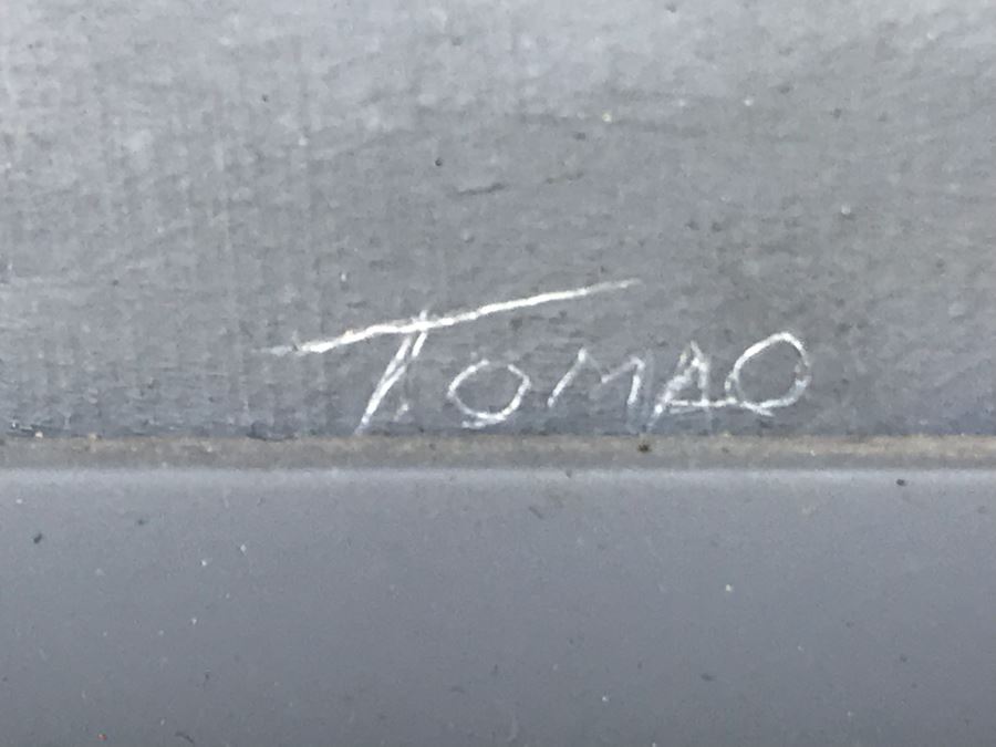 Original Oil Painting By Jennie Tomao (1934-2011) Wife Of Artist Charles Bragg 12 X 9 [Photo 19]