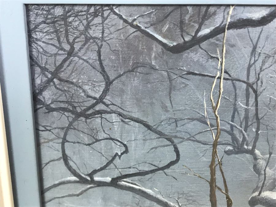 Original Oil Painting By Jennie Tomao (1934-2011) Wife Of Artist Charles Bragg 12 X 9 [Photo 15]