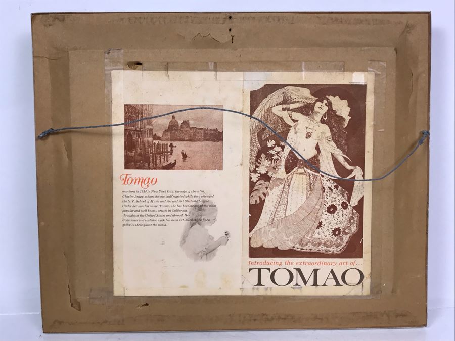 Original Oil Painting By Jennie Tomao (1934-2011) Wife Of Artist Charles Bragg 12 X 9 [Photo 21]