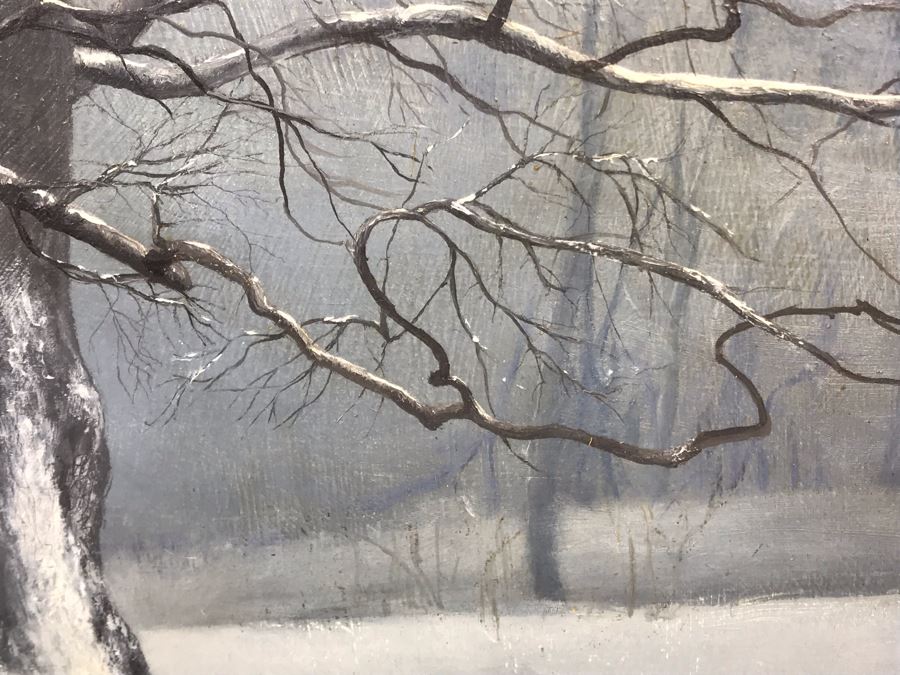 Original Oil Painting By Jennie Tomao (1934-2011) Wife Of Artist Charles Bragg 12 X 9 [Photo 11]