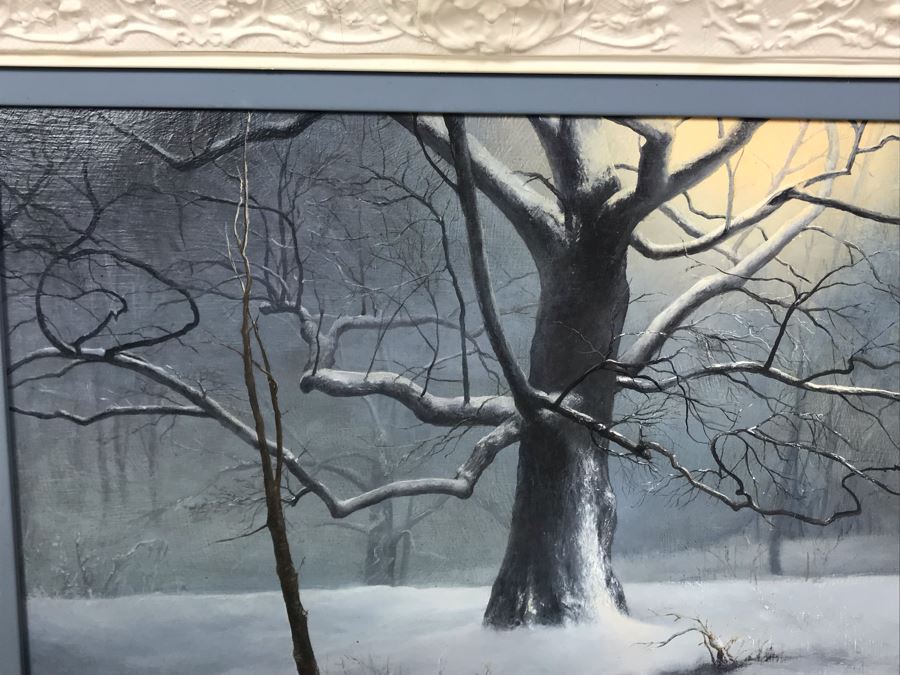 Original Oil Painting By Jennie Tomao (1934-2011) Wife Of Artist Charles Bragg 12 X 9 [Photo 6]