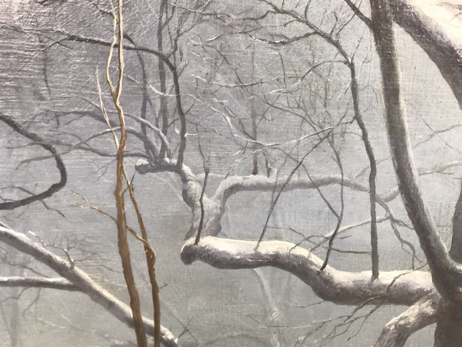 Original Oil Painting By Jennie Tomao (1934-2011) Wife Of Artist Charles Bragg 12 X 9 [Photo 13]