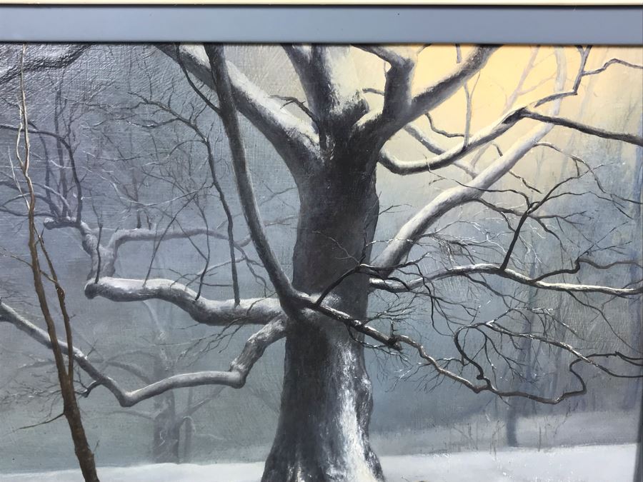 Original Oil Painting By Jennie Tomao (1934-2011) Wife Of Artist Charles Bragg 12 X 9 [Photo 7]