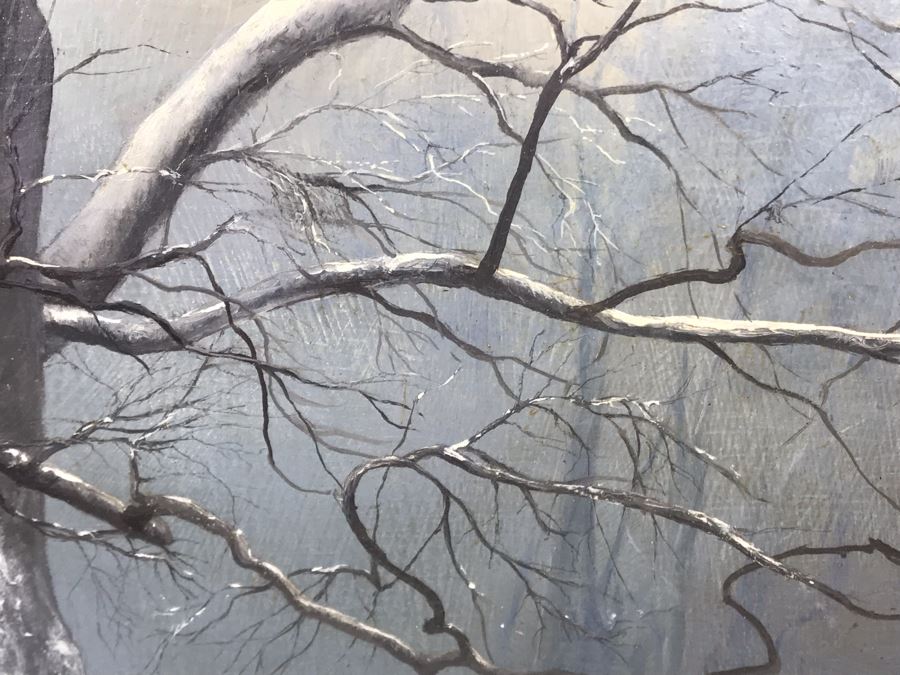 Original Oil Painting By Jennie Tomao (1934-2011) Wife Of Artist Charles Bragg 12 X 9 [Photo 10]