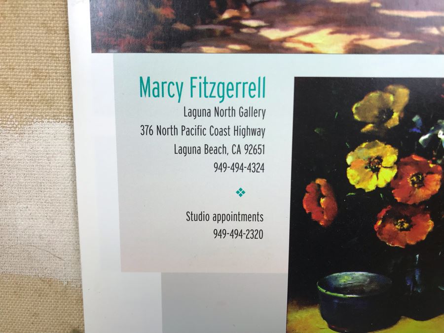 Original Vintage 1975 Signed Plein Air Oil Painting 'Leonis Adobe' By Marcy Fitzgerrell (1917-2003) (One Of First Woman Animators At Walt Disney Studios) Client Paid $2,400 [Photo 19]