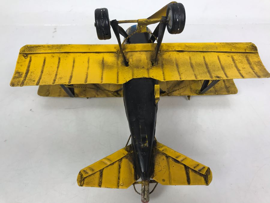 Metal Biplane Model [Photo 5]